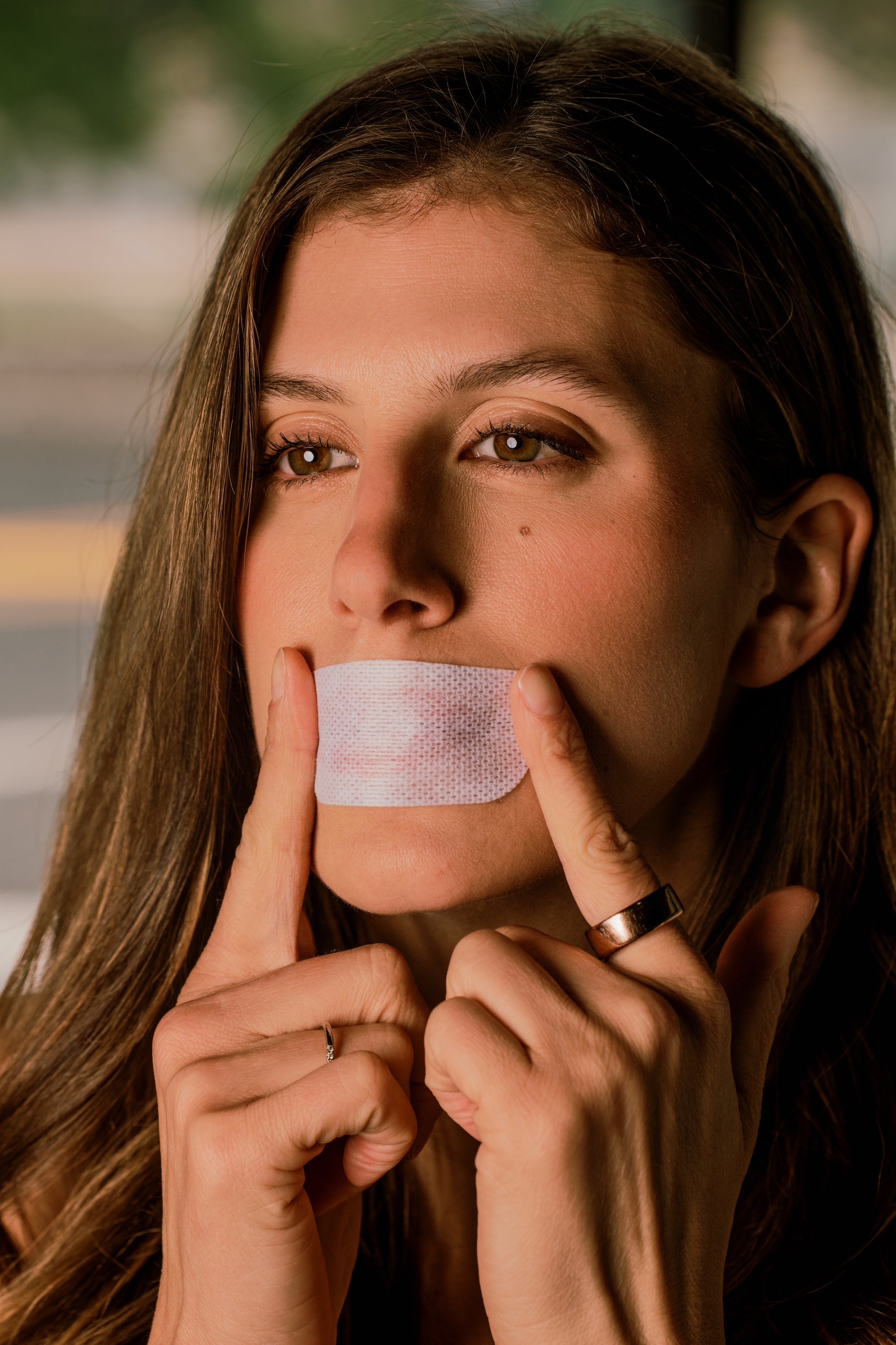 Sleep Mask & Non-Vented Mouth Tape