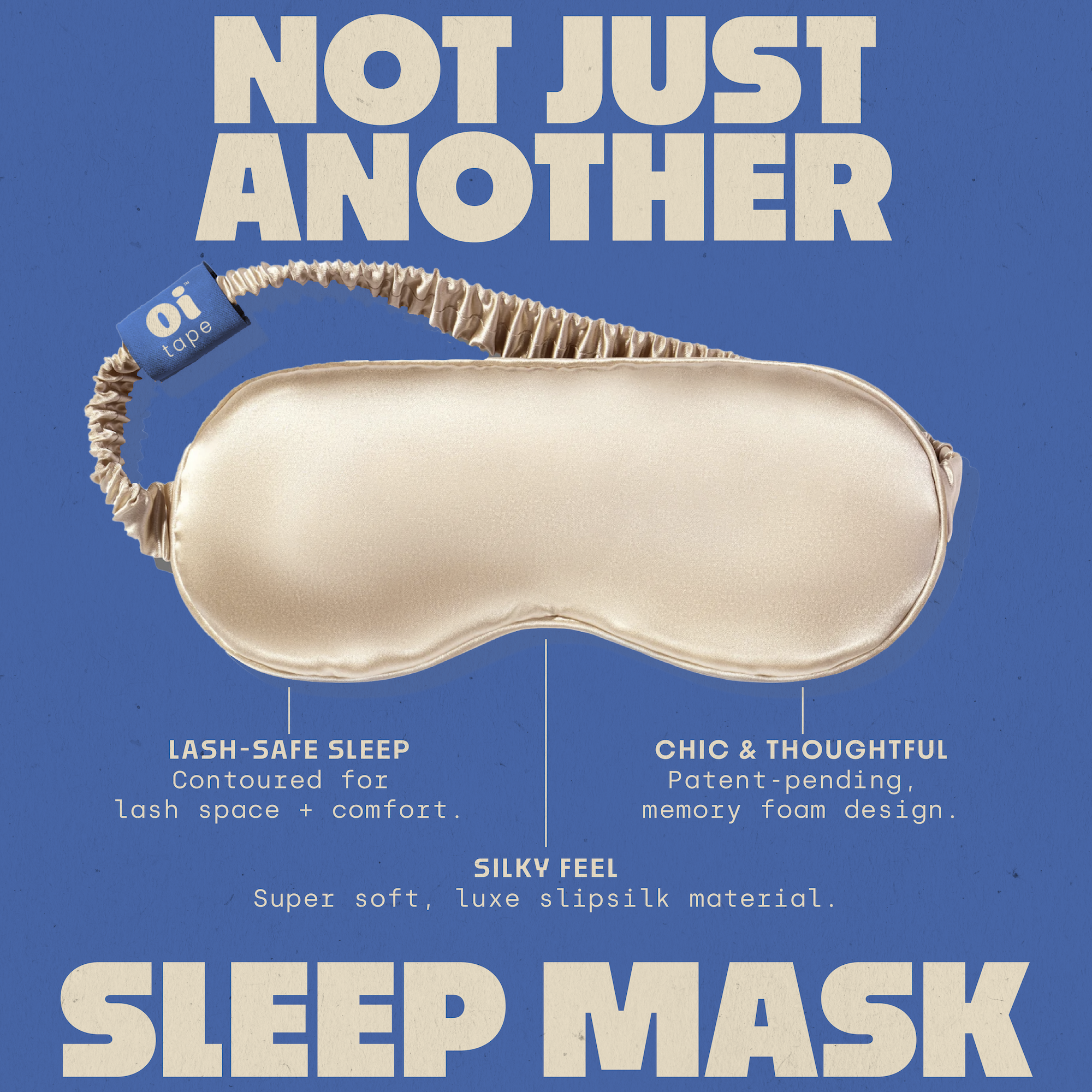 Sleep Mask & Non-Vented Mouth Tape