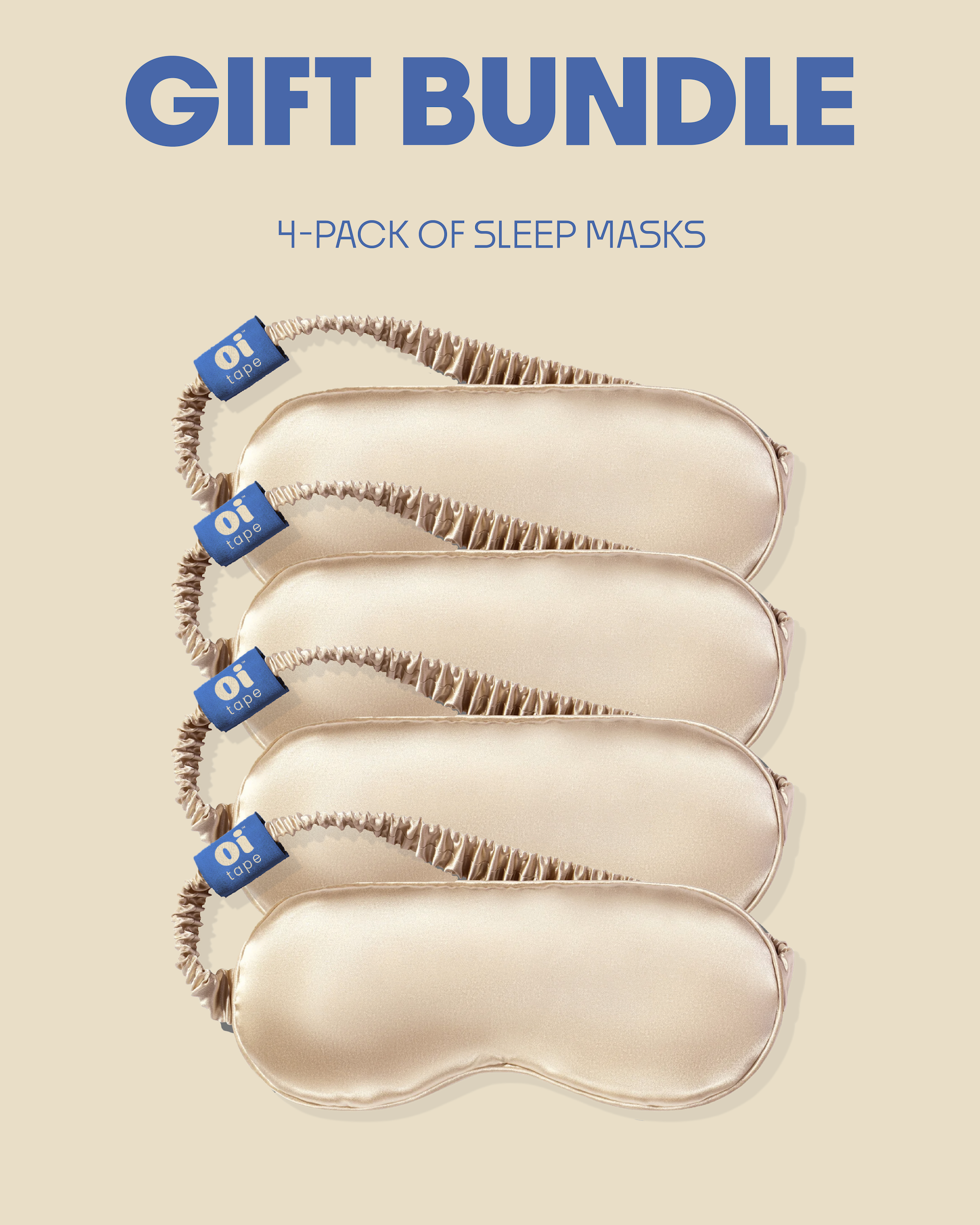 Gift Bundle 4-Pack Sleep Masks