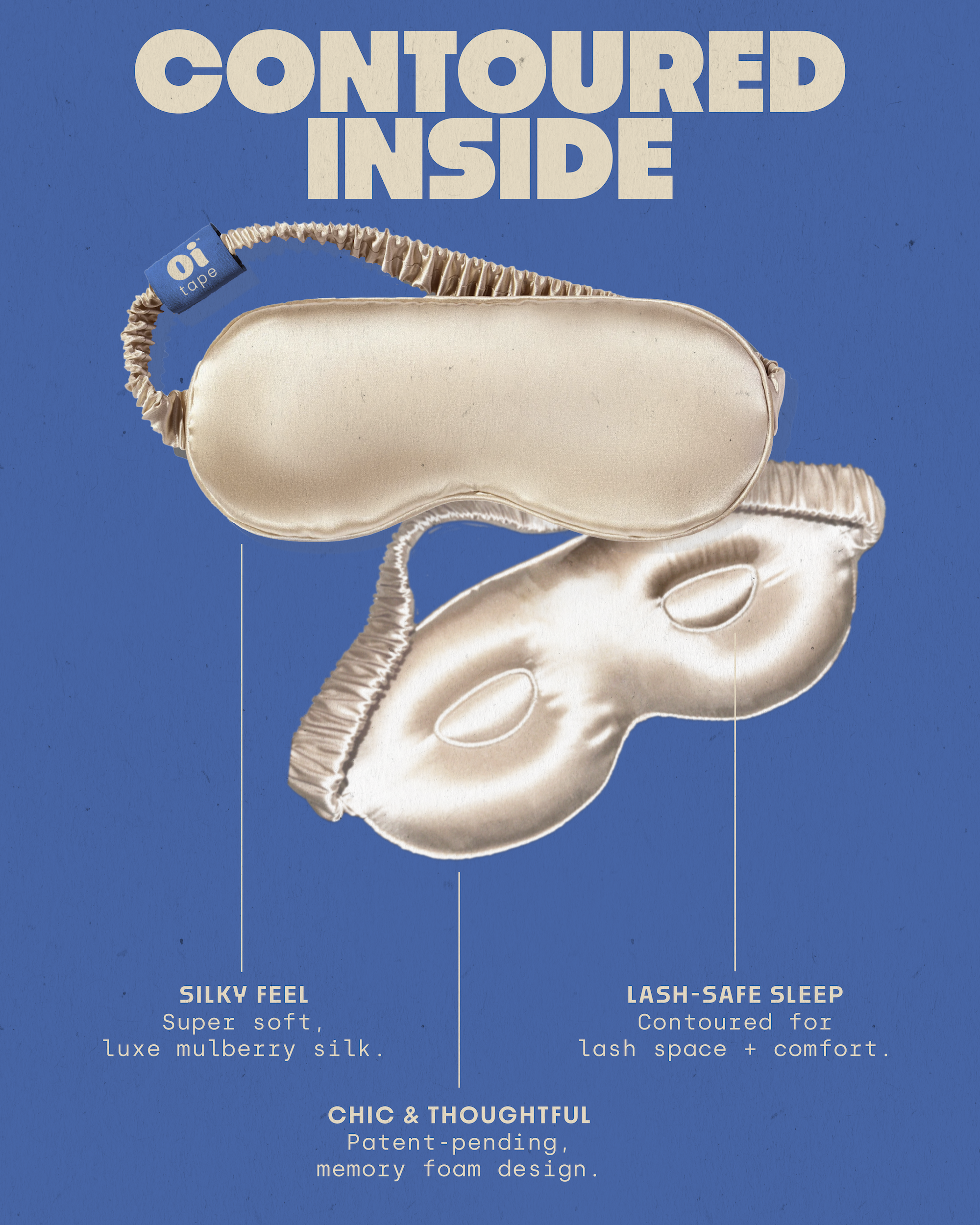oi tape™ sleep mask