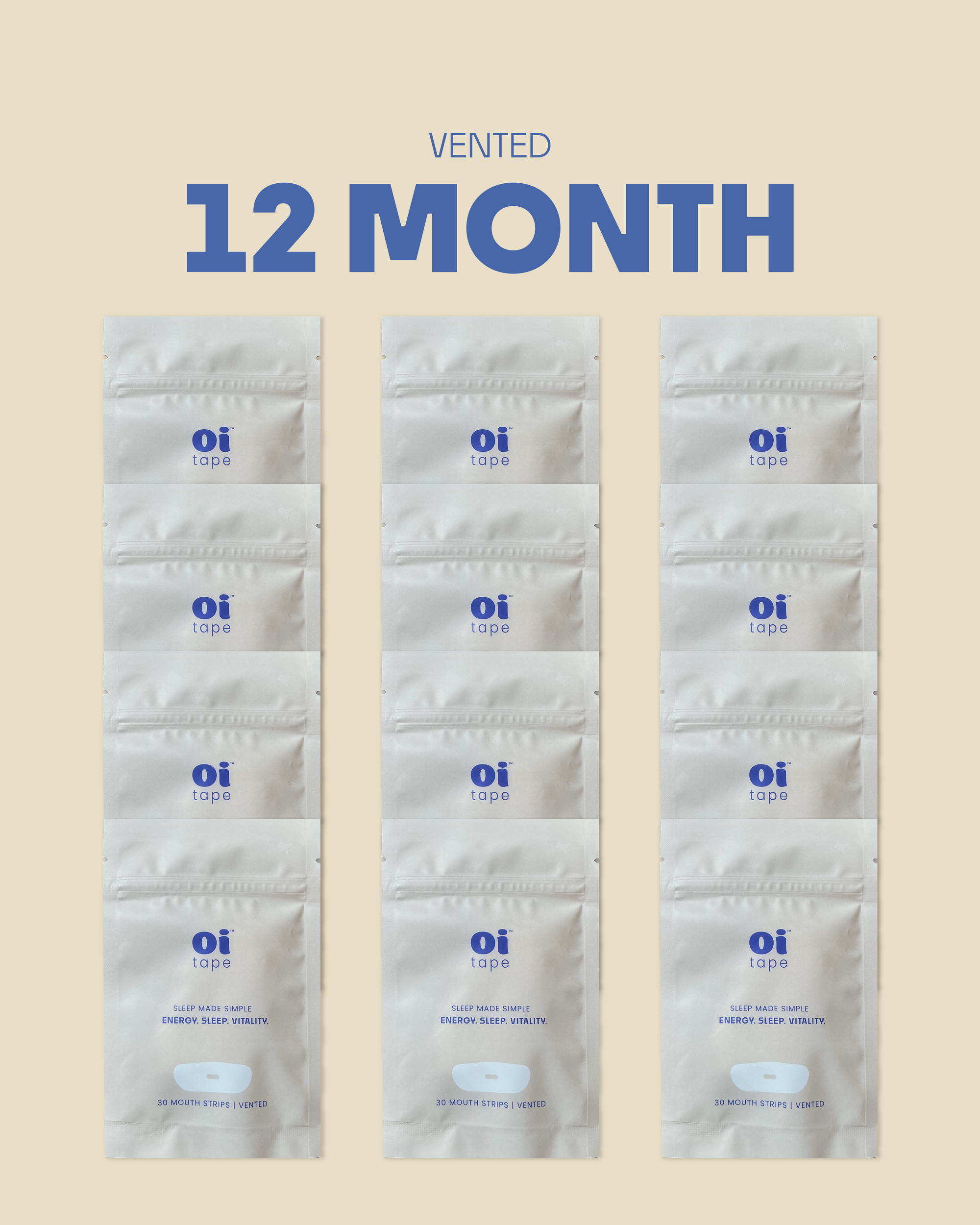oi tape™ Vented Year Supply